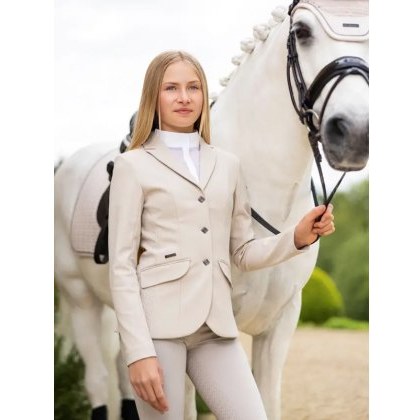 LeMieux Young Rider Kennedy Show Jacket - Stone LeMieux Young Rider Kennedy Show Jacket - Stone