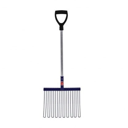 Red Gorilla Rubber Matting Fork - Short D Handle Red Gorilla Rubber Matting Fork - Short D Handle