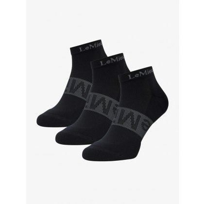 LeMieux Trainer Socks - Black LeMieux Trainer Socks - Black