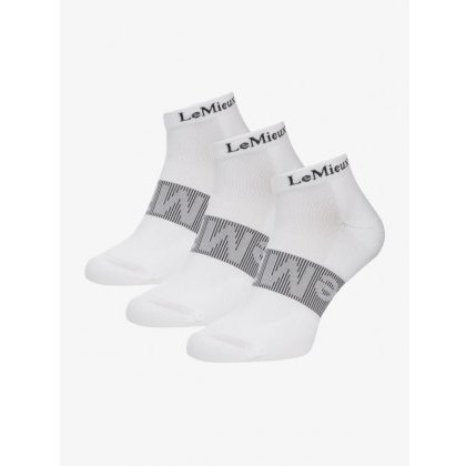 LeMieux Trainer Socks - White LeMieux Trainer Socks - White