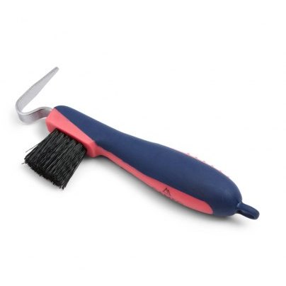 Cameo Equine Hoof Pick with Brush - Strawberry Pink Cameo Equine Hoof Pick with Brush - Strawberry Pink
