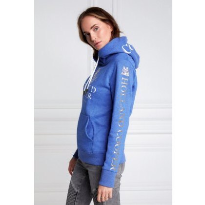 Holland Cooper HC Heritage Hoodie - Deep Colbalt Holland Cooper HC Heritage Hoodie - Deep Colbalt