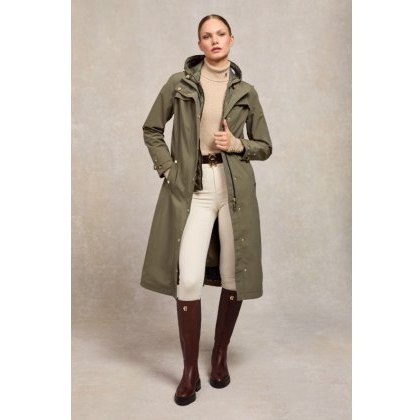 Holland Cooper Folgate Rain Coat - Soft Khaki Holland Cooper Folgate Rain Coat - Soft Khaki