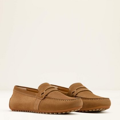 Ariat Selene Driving Shoe - Caramel Suede Ariat Selene Driving Shoe - Caramel Suede