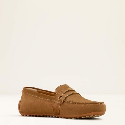 Ariat Selene Driving Shoe - Caramel Suede Ariat Selene Driving Shoe - Caramel Suede