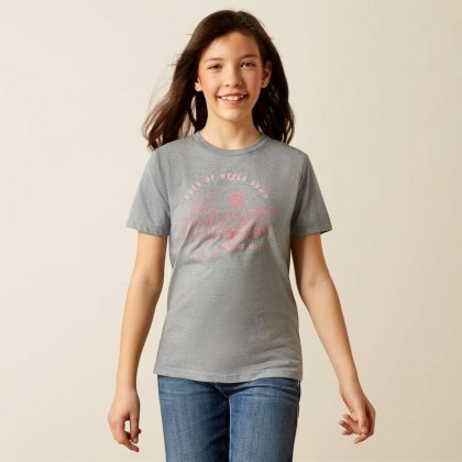 Ariat Heels Down T-Shirt - Ice Berg Ariat Heels Down T-Shirt - Ice Berg