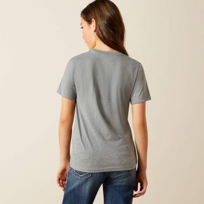 Ariat Heels Down T-Shirt - Ice Berg Ariat Heels Down T-Shirt - Ice Berg