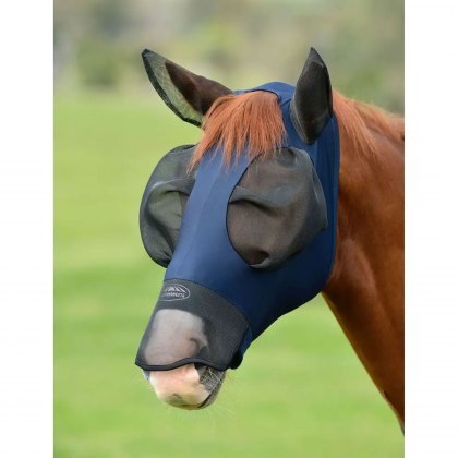 Weatherbeeta Luxe Bug Eye Saver With Ears And Nose Weatherbeeta Luxe Bug Eye Saver With Ears And Nose