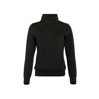 Holland Cooper Training Funnel Sweat - Black Holland Cooper Training Funnel Sweat - Black