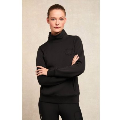 Holland Cooper Training Funnel Sweat - Black Holland Cooper Training Funnel Sweat - Black