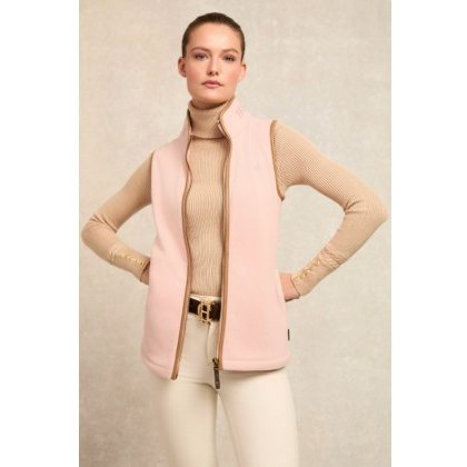 Holland Cooper Country Fleece Gilet - Soft Pink Holland Cooper Country Fleece Gilet - Soft Pink