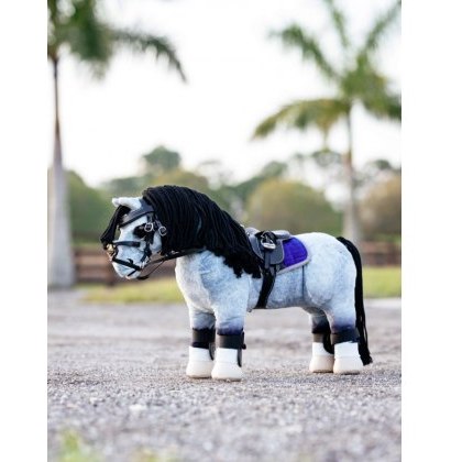 LeMieux Toy Pony Jump Saddle & Stud Girth - Black LeMieux Toy Pony Jump Saddle & Stud Girth - Black