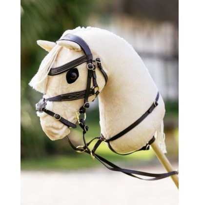 LeMieux Hobby Horse Running Martingale - Brown LeMieux Hobby Horse Running Martingale - Brown