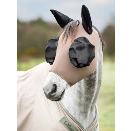 LeMieux Bug Relief Half Mask - Walnut LeMieux Bug Relief Half Mask - Walnut