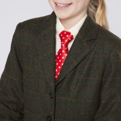 Cameo Equine Junior Tweed Show Jacket - Seaweed Cameo Equine Junior Tweed Show Jacket - Seaweed