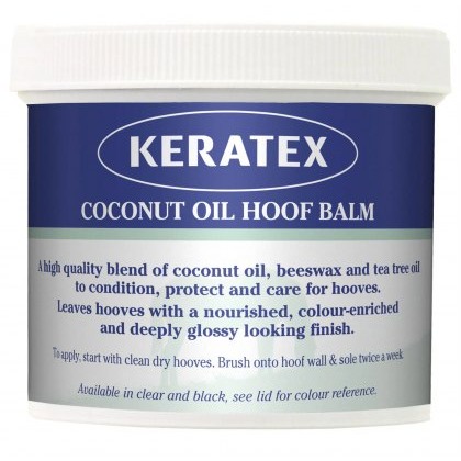 Keratex Coconut Oil Hoof Balm - Black Keratex Coconut Oil Hoof Balm - Black