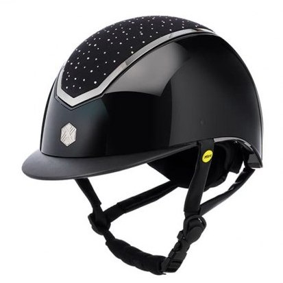 EQX Kylo Crystal with MIPS - Black Gloss/Silver EQX Kylo Crystal with MIPS - Black Gloss/Silver