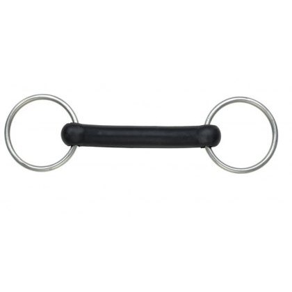 Shires Flexible Rubber Mouth Snaffle Shires Flexible Rubber Mouth Snaffle