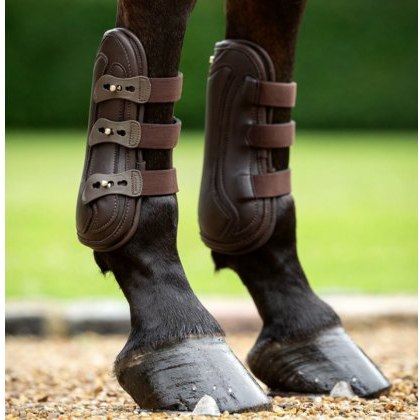 LeMieux Capella 3 Strap Tendon Boots - Brown LeMieux Capella 3 Strap Tendon Boots - Brown