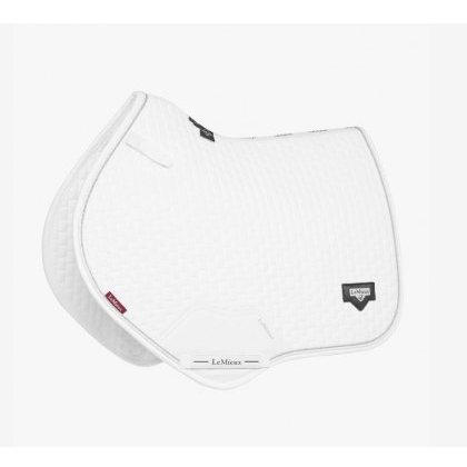 LeMieux Puissance Suede CC Pad - White LeMieux Puissance Suede CC Pad - White