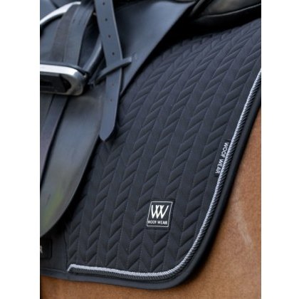 Woof Wear Herringbone Dressage Pad - Black Woof Wear Herringbone Dressage Pad - Black