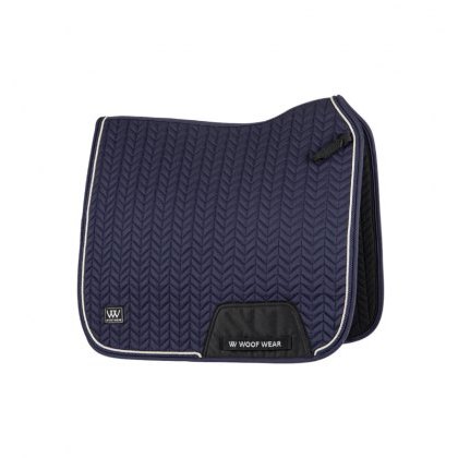 Woof Wear Herringbone Dressage Pad - Navy Woof Wear Herringbone Dressage Pad - Navy