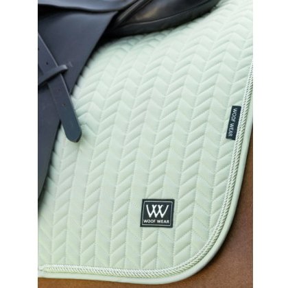 Woof Wear Herringbone Dressage Pad - Sage Woof Wear Herringbone Dressage Pad - Sage