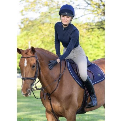 Woof Wear Herringbone CC Pad - Navy Woof Wear Herringbone CC Pad - Navy