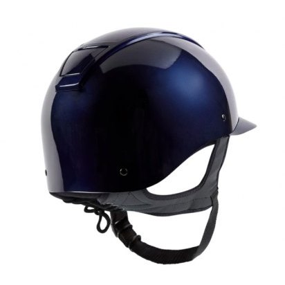 Champion Insight Peaked Helmet - Metallic Navy Champion Insight Peaked Helmet - Metallic Navy