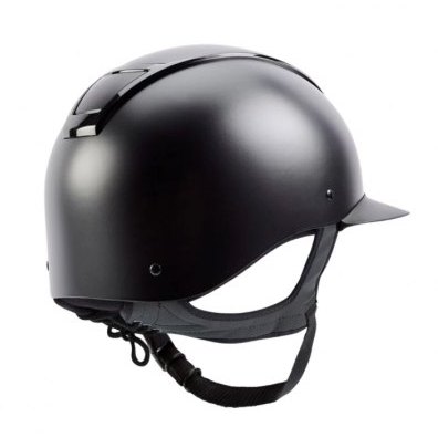 Champion Insight Wide Peaked Helmet - Matt Black Champion Insight Wide Peaked Helmet - Matt Black