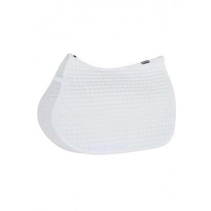 Eskadron Cotton Jump Saddlecloth - White Eskadron Cotton Jump Saddlecloth - White
