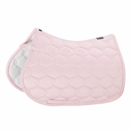 Eskadron Glossy Wave Jump Saddlecloth - Powder Rose Eskadron Glossy Wave Jump Saddlecloth - Powder Rose
