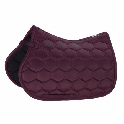 Eskadron Glossy Wave Jump Saddlecloth - Blackberry Eskadron Glossy Wave Jump Saddlecloth - Blackberry