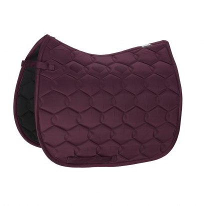 Eskadron Glossy Wave Dressage Saddlecloth - Blackberry Eskadron Glossy Wave Dressage Saddlecloth - Blackberry