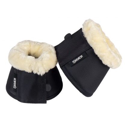 Eskadron Faux Fur Bell Boots - Navy Eskadron Faux Fur Bell Boots - Navy