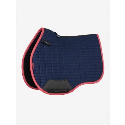 LeMieux Suede GP Square - Navy/Cranberry LeMieux Suede GP Square - Navy/Cranberry
