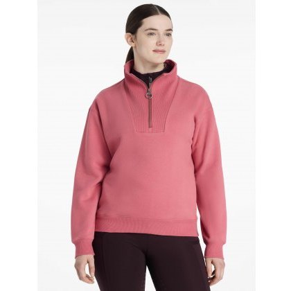 LeMieux Keira 1/4 Zip Sweat - Cranberry LeMieux Keira 1/4 Zip Sweat - Cranberry