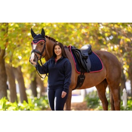 LeMieux Keira 1/4 Zip Sweat - Navy LeMieux Keira 1/4 Zip Sweat - Navy