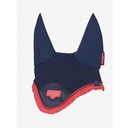 LeMieux Loire Fly Hood - Navy/Cranberry LeMieux Loire Fly Hood - Navy/Cranberry