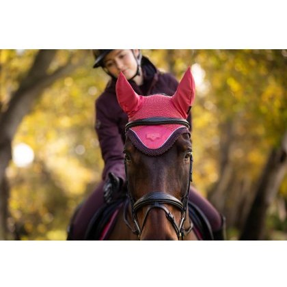 LeMieux Loire Fly Hood - Cranberry LeMieux Loire Fly Hood - Cranberry