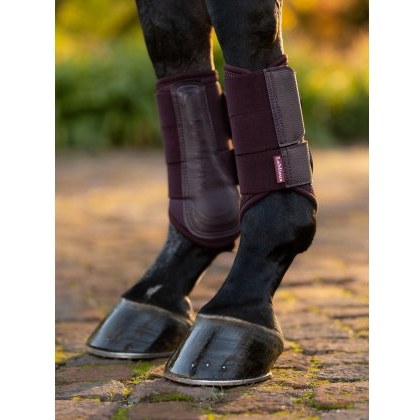 LeMieux Arika Mesh Brushing Boots - Damson LeMieux Arika Mesh Brushing Boots - Damson