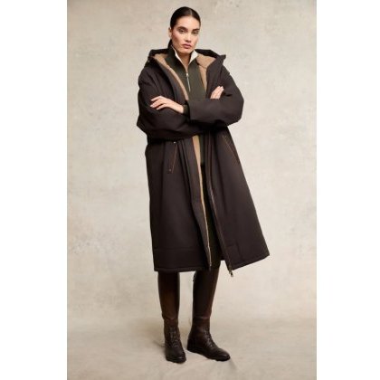 Holland Cooper One-Size Waterproof Coat - Chocolate Holland Cooper One-Size Waterproof Coat - Chocolate