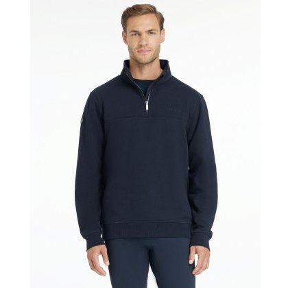 LeMieux Men's Quarter Neck Sweat - Navy LeMieux Men's Quarter Neck Sweat - Navy