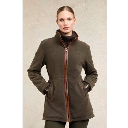 Holland Cooper Country Longline Fleece Jacket - Khaki Holland Cooper Country Longline Fleece Jacket - Khaki