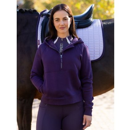 LeMieux Henrietta 1/2 Zip Hoodie - Juniper LeMieux Henrietta 1/2 Zip Hoodie - Juniper