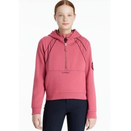 LeMieux Young Rider Hettie 1/2 Zip Hoodie - Cranberry LeMieux Young Rider Hettie 1/2 Zip Hoodie - Cranberry