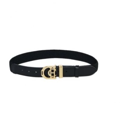 Holland Cooper Stirrup Heritage Belt - Black Crystal Holland Cooper Stirrup Heritage Belt - Black Crystal
