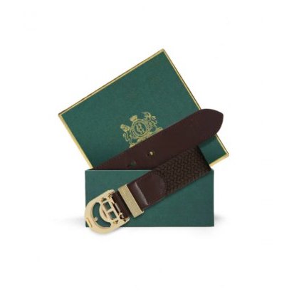Holland Cooper Stirrup Heritage Belt - Chocolate Holland Cooper Stirrup Heritage Belt - Chocolate