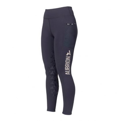 Shires Aubrion React Riding Tights - Young Rider