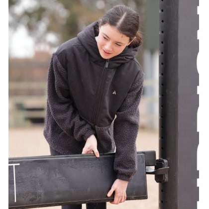 Shires Aubrion React Sherpa Fleece Jacket - Young Rider Shires Aubrion React Sherpa Fleece Jacket - Young Rider